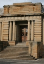 The Edinburgh Academy Gymnasium built to commemorate former pupils who died in World War I.